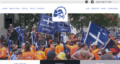 Desktop Screenshot of cwuvic.asn.au